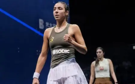 هانيا الحمامي تتصدر تصنيف الاسكواش العالمي لأول مرة في تاريخها