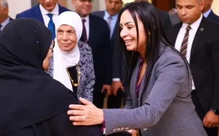 وزيرة التضامن تختتم جولة الفيوم بزيارة مميزة لدار أبو بكر الصديق لرعاية المسنين في الحادقة