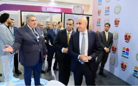 وزير التعليم يزور جناح مدرستنا في معرض القاهرة لتكنولوجيا المعلومات والاتصالات
