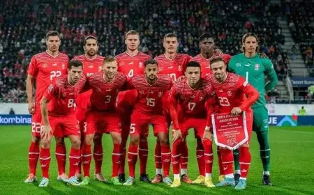 منتخب سويسرا يتأهل لنهائيات كأس العالم 2026 للمرة السادسة على التوالي