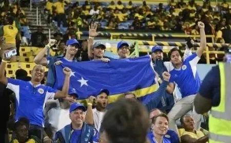 كوراساو تحقق إنجازاً تاريخياً becoming أصغر دولة تتأهل إلى كأس العالم