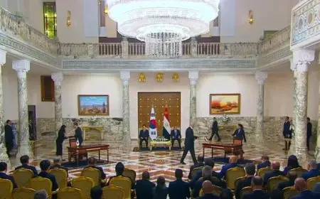 الرئيس السيسي يبحث مع ميونج مشروع إنشاء جامعة ومدارس كورية في مصر لتعزيز التعاون التعليمي