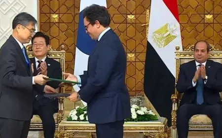 الرئيس السيسي والرئيس الكوري يعززان التعاون الثقافي والتعليمي بتوقيع مذكرتي تفاهم