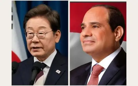 زيارة تاريخية للرئيس الكوري في جامعة القاهرة لتعزيز التعاون الأكاديمي والتكنولوجي