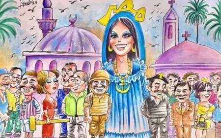 انطلاق الملتقى العربي للكاريكاتير الجديد بأعمال يدوية فريدة من نوعها