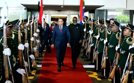 رئيس الوزراء المصري يتوجه إلى جوهانسبرج لقيادة وفد مصر في قمة مجموعة العشرين بدلاً من الرئيس السيسي