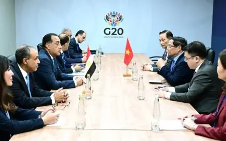 مدبولي يؤكد أهمية استثمارات الشركات الفيتنامية في مصر مثل EUROPLAS لصناعة البلاستيك