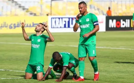 تشكيلة المصري أمام كايزر تشيفز قياد كينجسلي إيدوو في الهجوم