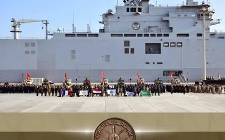 تواصل فعاليات التدريب المشترك ميدوزا 14 في الأراضي المصرية