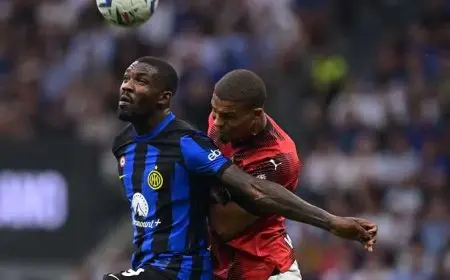 تشكيلة إنتر وميلان الرسمية لقمة الدوري الإيطالي المفصلية