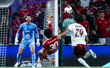 إصابة نجم الأهلي تثير القلق قبل المباراة المرتقبة ضد الجيش الملكي