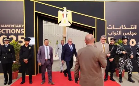 رئيس الهيئة العربية للتصنيع يشارك في انتخابات مجلس النواب ويقدم صوته للمرشحين