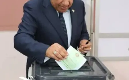 وزير الكهرباء يشارك في انتخابات مجلس النواب 2025 برسالة مهمة للمواطنين