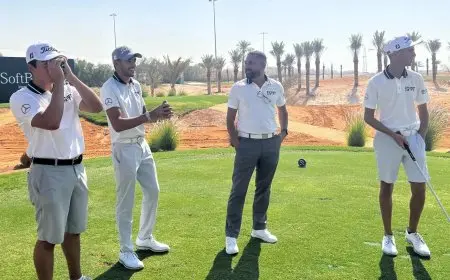 الشامي وسلامة يتألقان لتمثيل مصر في بطولة الملك حمد الدولية للجولف