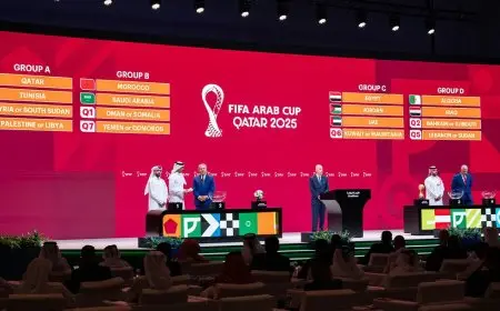 اقتراب بدء كأس العرب 2025 في قطر بعد أسبوع واحد فقط