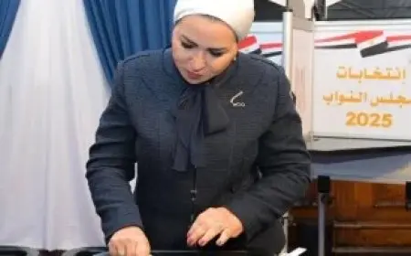 انتخابات البرلمان 2025 السيسي تدلي بصوتها وتشارك في العملية الديمقراطية