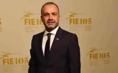 اتحاد الكرة يحتفل بفوز عبد المنعم الحسيني برئاسة الاتحاد الدولي للسلاح