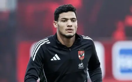 الأهلي يعلن عن إصابة مصطفى العش بارتجاج خفيف خلال تدريبات اليوم