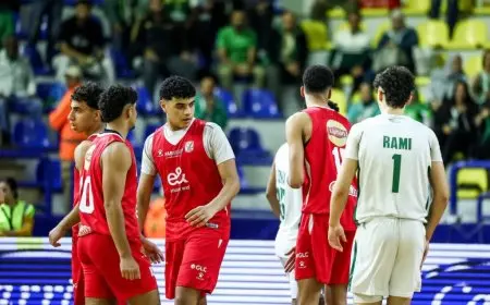 إخلاء المدرجات وأزمات مباراة شباب الأهلي أمام الاتحاد السكندري في دوري المرتبط لكرة السلة
