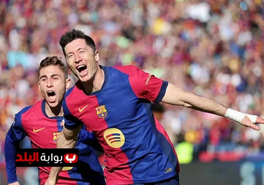 عودة ليفاندوفسكي وأولمو لقائمة برشلونة في مواجهة إلتشي بالدوري الإسباني