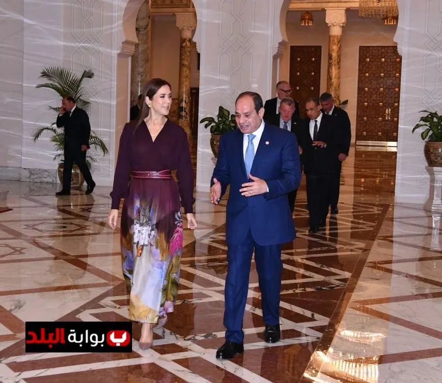 الرئيس السيسي يؤكد تعزيز العلاقات المصرية الدنماركية خلال لقائه مع الملكة ماري