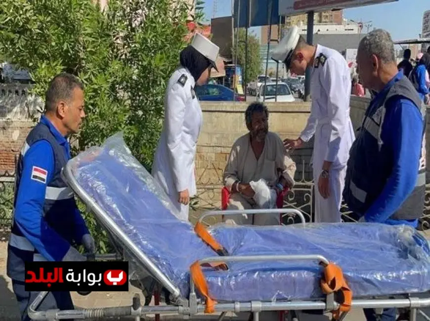 لفتة إنسانية من الداخلية تنقل مسن بلا مأوى إلى الرعاية الطبية
