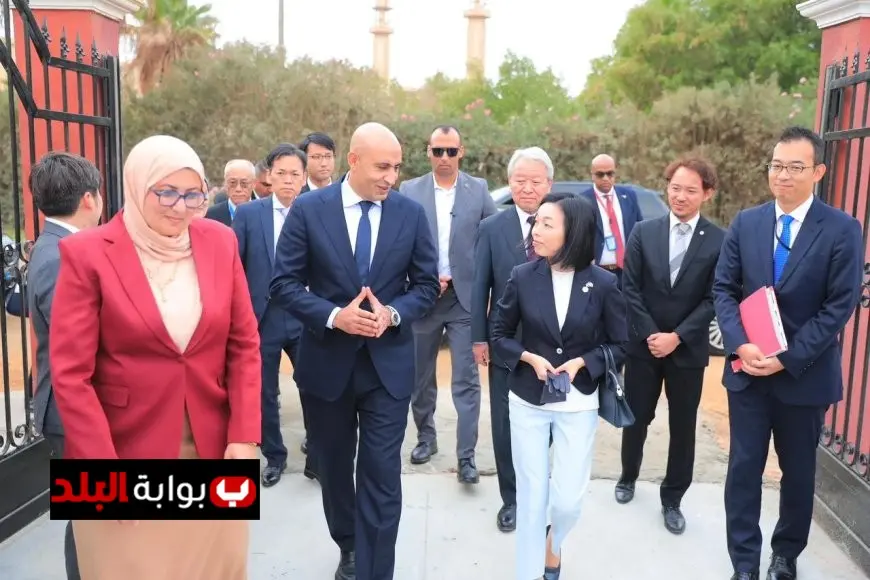 زيارة مميزة من وزير التعليم والأميرة أكيكو لمعاينة المدرسة المصرية اليابانية في مدينة نصر