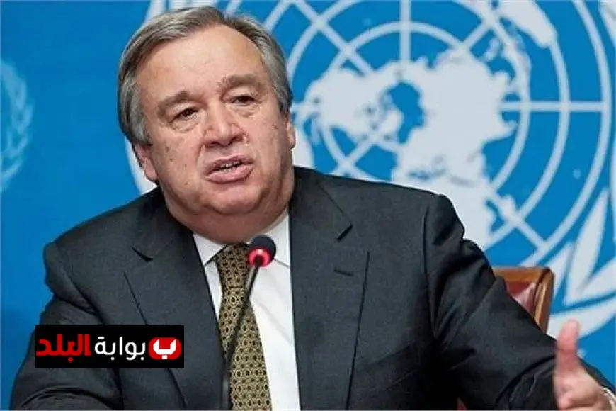 جوتيريش يؤكد استضافة مصر لمؤتمر إعادة إعمار غزة وأهمية حل الدولتين