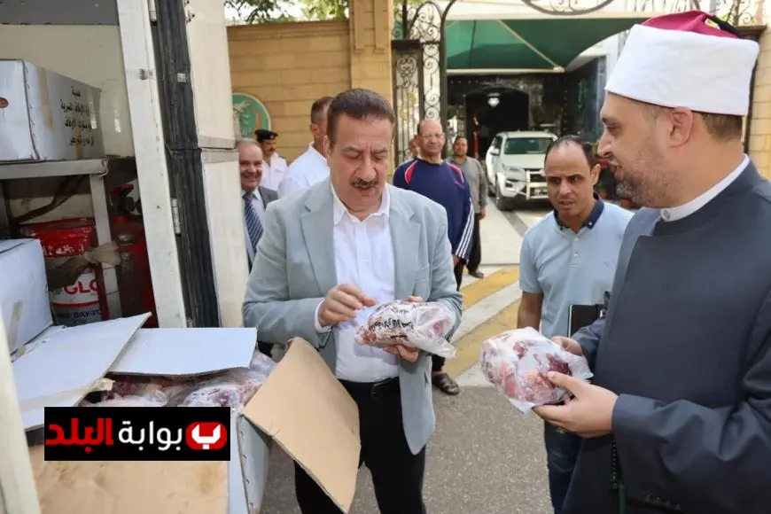 محافظ المنوفية يستلم دفعة جديدة من مشروع صكوك الإطعام لدعم الأسر المحتاجة