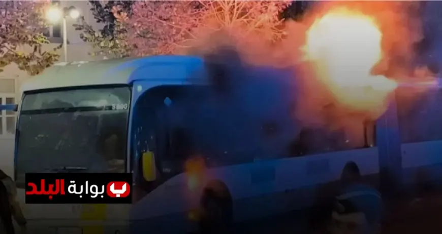 حريق مروع يلتهم حافلة جماهير برشلونة قبل مواجهة كلوب بروج في دوري أبطال أوروبا