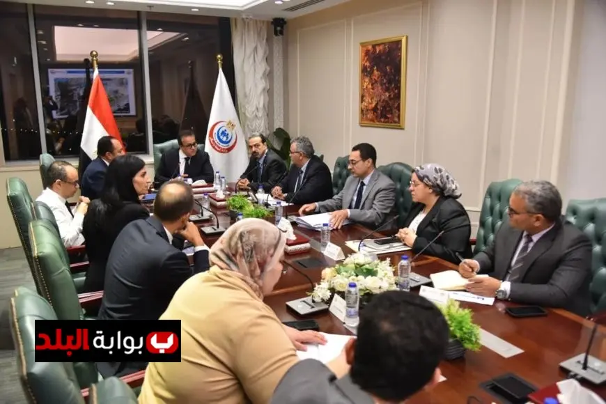 وزير الصحة يستعرض آخر تطورات إنشاء مستشفى النيل للأطفال
