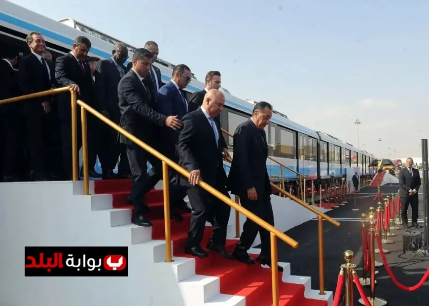 رئيس الوزراء يعلن عن بدء التشغيل التجريبي للقطار الكهربائي السريع