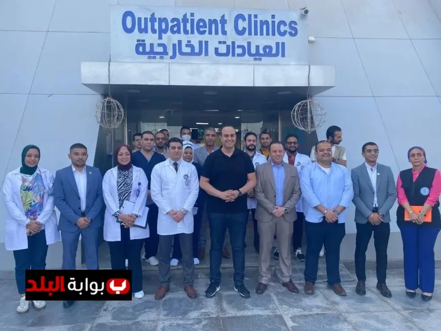 السبكي يزور مستشفى شرم الشيخ الدولي لضمان جودة الخدمات الصحية المقدمة