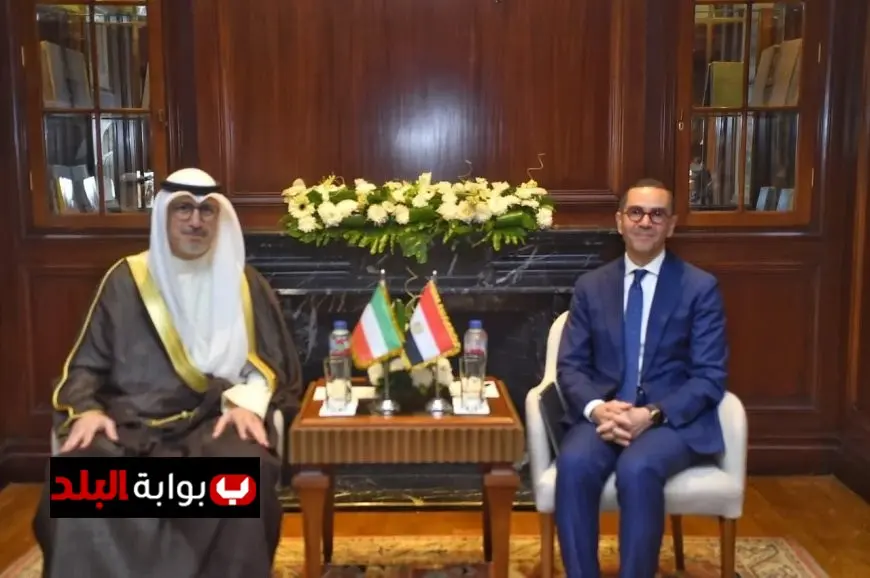 وزير الاستثمار يناقش مع وزير التجارة والصناعة الكويتي تعزيز التجارة البينية وزيادة حجمها
