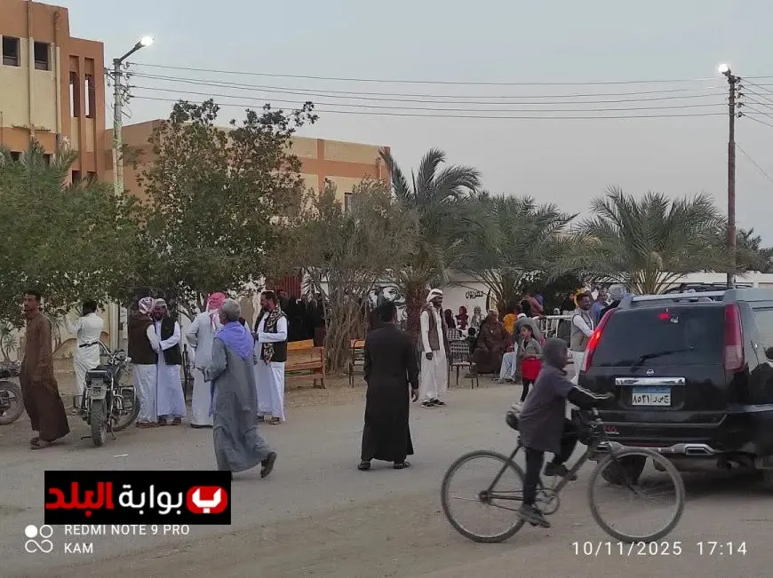 زحام شديد وإقبال جماهيري في انتخابات النواب 2025 بمحافظة الوادي الجديد