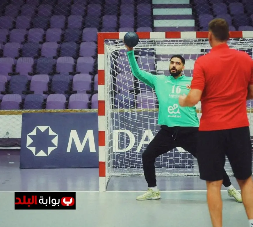 رجال الأهلي يستعدون بقوة لمواجهة السوبر المصري