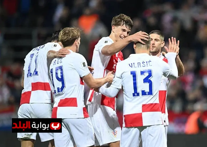 كرواتيا تتأهل رسمياً لمونديال 2026 بعد فوزها الساحق على جزر الفارو بثلاثة أهداف