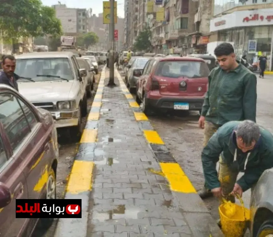 حملة نظافة شاملة في الجيزة ت beautify شارع عثمان محرم بمنطقتي الطالبية والعمرانية