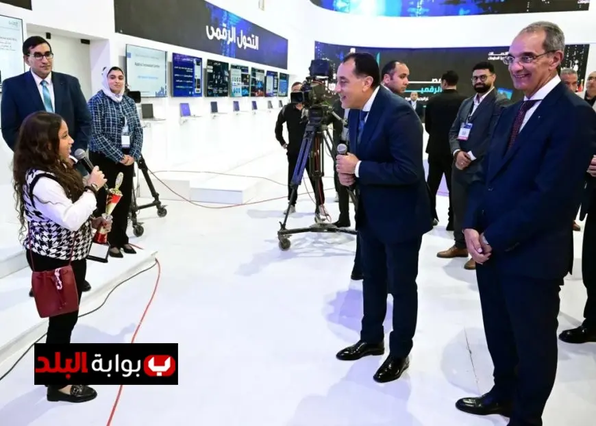 مدبولي يلتقي بطفلة مصرية تحصل على المركز الأول عالميًا في الذكاء الاصطناعي