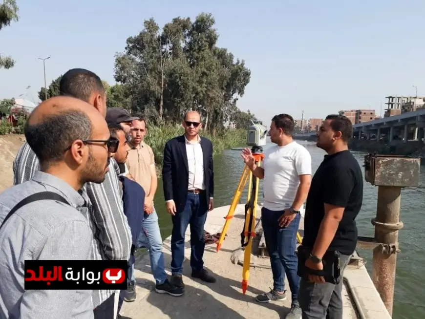 هاني سويلم يشرف على تقدم مشروع إنشاء قاعدة المنشآت الهيدروليكية