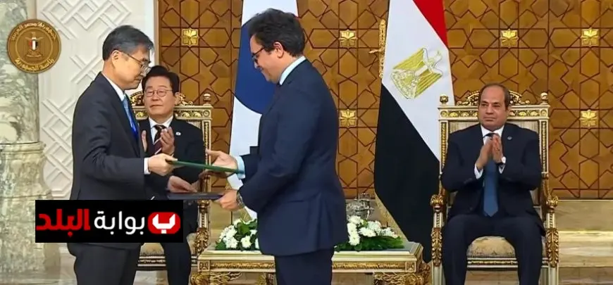 الرئيس السيسي والرئيس الكوري يعززان التعاون الثقافي والتعليمي بتوقيع مذكرتي تفاهم
