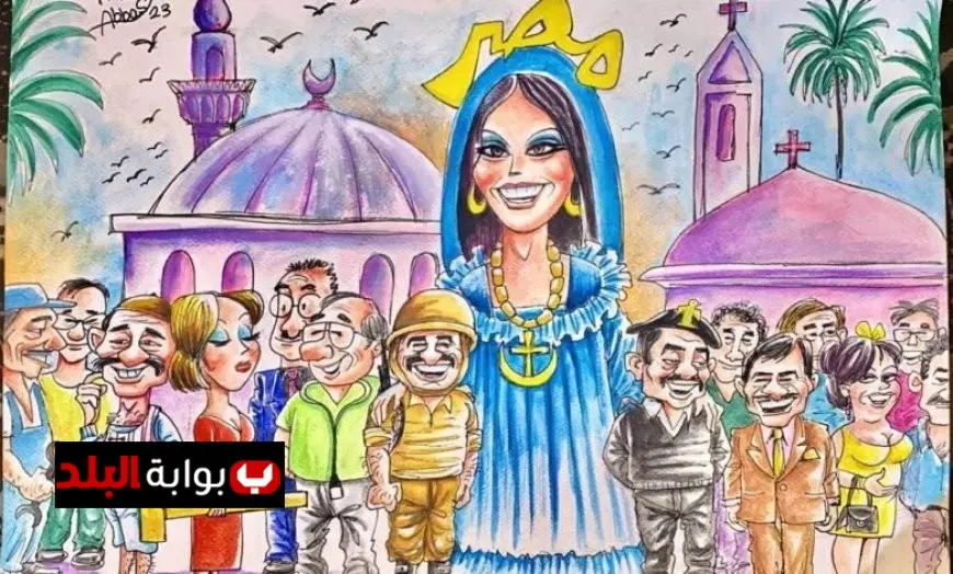 انطلاق الملتقى العربي للكاريكاتير الجديد بأعمال يدوية فريدة من نوعها