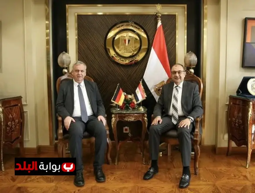 وزير قطاع الأعمال يعقد جلسة مع سفير ألمانيا في القاهرة لتعزيز التعاون الصناعي والاستثماري