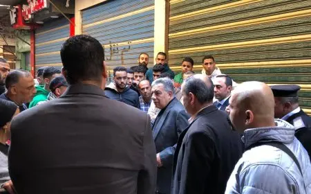 محافظ الدقهلية يعلن استمرار جهود إزالة آثار حريق المنصورة على مدار الساعة