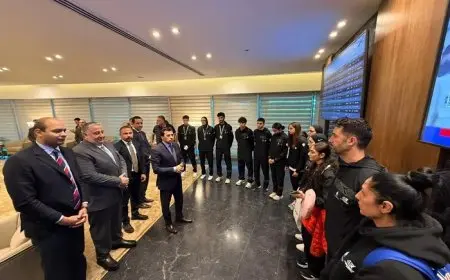 وزير الرياضة يحتفي بأبطال التايكوندو بعد تحقيق إنجاز تاريخي في بطولة العالم