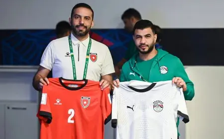 منتخب مصر يتألق بالزي الأبيض في مباراة حاسمة ضد الأردن في كأس العرب