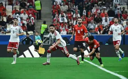 منتخب مصر يواجه الأردن في صراع التأهل لربع نهائي كأس العرب