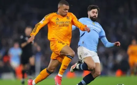 ريال مدريد يلتقي مانشستر سيتي في قمة مثيرة بدوري أبطال أوروبا اليوم