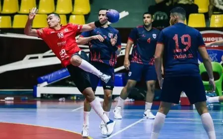 رجال الأهلي يتألقون ويتغلبون على سبورتنج في منافسات الدوري