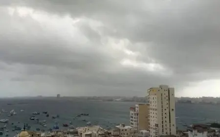 تحذيرات الأرصاد الجوية استمرار تساقط الأمطار الغزيرة في هذه المناطق